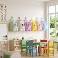 Boîte Mystère de la Série Mode Poupées Anime et Dessins Animés, Porte-clés Peluche, Pendentif Mignon en Forme de Boule, Boîte Surprise pour les 5 ans et plus