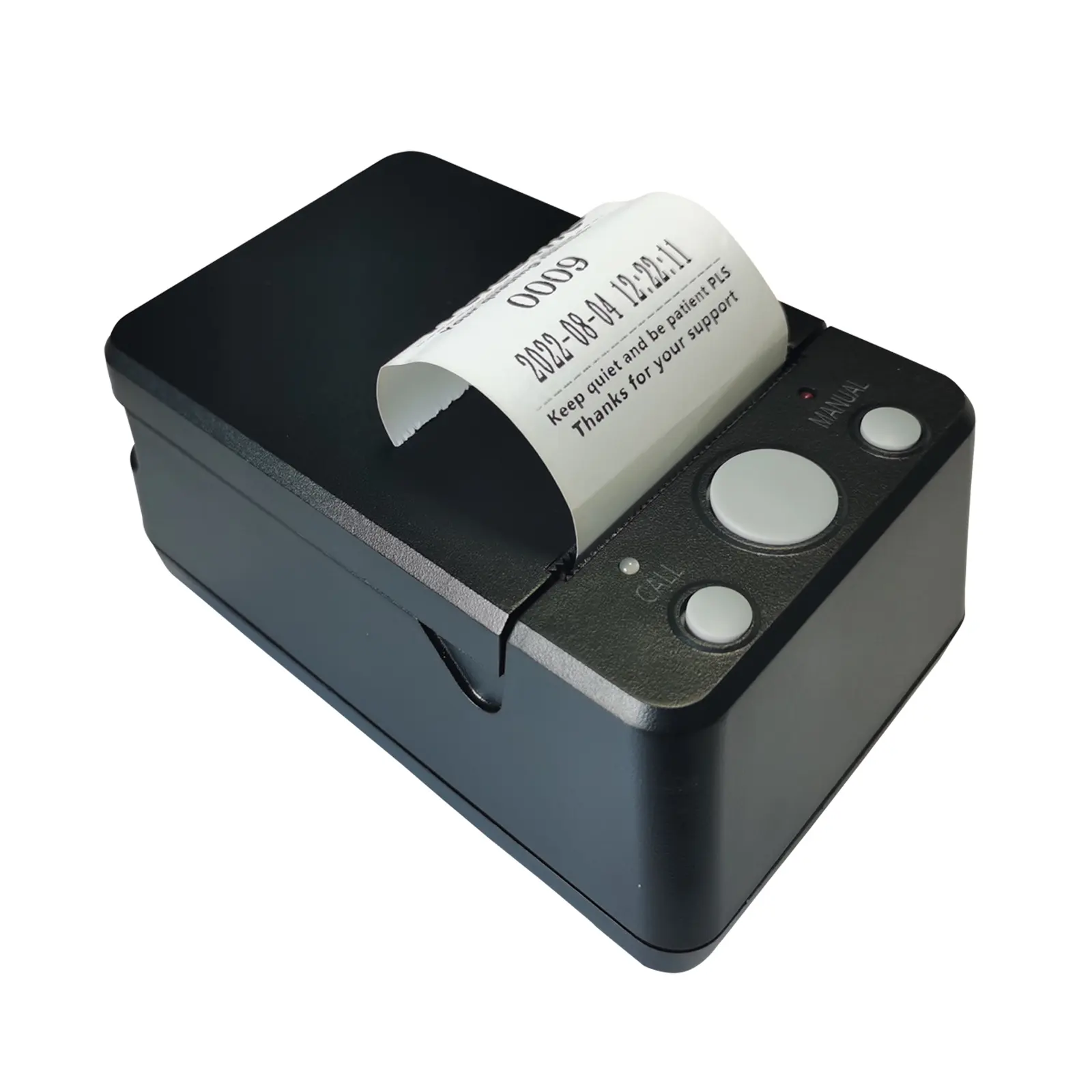 New Queuing Thermal Printer Print Text Can Editing via PC No Internet Required Content Can Editing Wirelessly Portable Printer