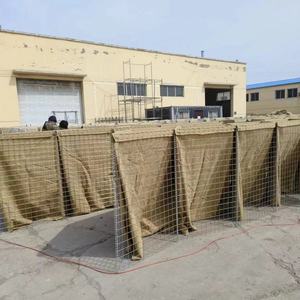 Barrière défensive <span class=keywords><strong>Hesco</strong></span> Bastion, mur de protection modulaire à assemblage rapide pour le terrain - Product Image 4