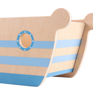 Jouet de bateau d'équilibre en bois, jeu de blocs de jeu, Animal mignon, interactif, Parent — enfant, vente en gros, - Product Image 3