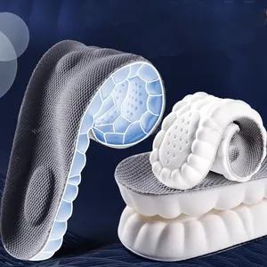 4D Sportschuhe Einlegesohlen Super weiche Einlegesohle für Füße Stoß dämpfung körbe Schuhsohle Arch Support Ortho pä dische Einsätze