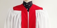 Robes de choeur Uniformes à manches ouvertes