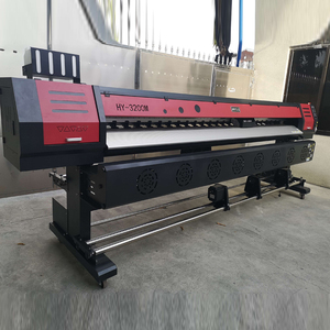 Xp600 Heads 4 Pcs Factory Eco Printers High Speed <strong>Vinyl</strong> Sticker Printing <strong>Machine</strong> 3.2m - Product Image 1