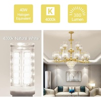 Éclairage intérieur moderne, mini-lampes LED en céramique G9 à 360 degrés, 3W, sans scintillement, 2700K/4100K/6000K, alimentées par courant alternatif, résidentielles, ETL