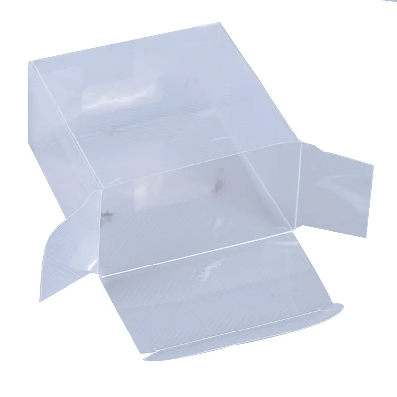 Caixa de embalagem transparente personalizada de PVC para presente PET de plástico transparente de venda quente de fábrica