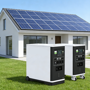 Bibo ระบบตู้เก็บพลังงานแสงอาทิตย์แบบซ้อนกัน51.2V IP65แบตเตอรี่เก็บพลังงานที่บ้านแบบ PURE sine WAVE BMS ติดผนัง - Product Image 1