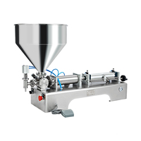 Machine de remplissage semi-automatique de gel désinfectant pour les petites entreprises