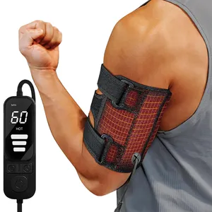 Armverwarmingskussen Voor Pijnstilling, Verwarmde Armomslag Voor Biceps-Spierverrekkingen, Met 3 Heat & 4 Timers-Instellingen