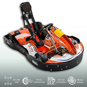 Karting commercial Vortkart pour parc d'attractions, 1 place, essence, 200cc, avec pédale de frein réglable pour enfants - Product Image 4