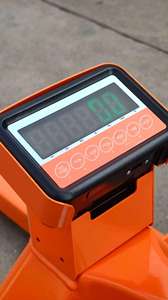 Transpaleta Hidráulica Manual WELIFTRICH de 2.0 Toneladas con Impresora de Etiquetas, Ruedas de PU, Longitud de Horquilla de 1200 mm, Altura de Elevación de 205 mm, Certificación CE - Product Image 2