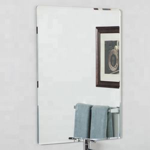 Feuille de <span class=keywords><strong>miroir</strong></span> moderne transparent pour la décoration murale en verre rectangulaire anticorrosion de taille personnalisée pour les tentures murales de salon de chambre <span class=keywords><strong>à</strong></span> coucher - Product Image 5