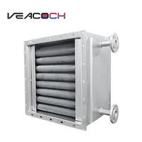 Intercambiador de Calor de Tubos Aletados de Alta Eficiencia para Refrigeración de Aire HVAC y Transferencia de Calor de Aire Fresco en Aire Acondicionado Central