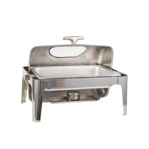 Ensemble de chauffe-plats à induction en acier inoxydable pour service de traiteur - Product Image 2