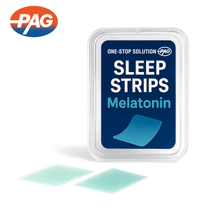 Nhãn hiệu riêng Melatonin bổ sung ngậm dưới lưỡi ngủ dải tự nhiên thuần chay ngủ hỗ trợ Melatonin bằng miệng phim - Product Image 3