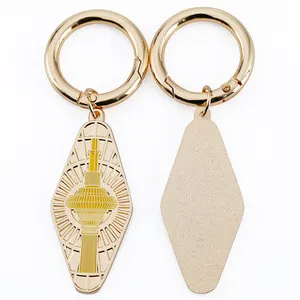 Custom Metal Keychain 3D Promotion Key Ring Souvenir Enamel Metal Keychain
