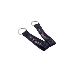 Wholesale No Minimum Custom Fabric <b>Personalized</b> Embroidery <b>Keychains</b> - Product Image 4