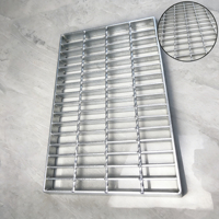 Grilles de sol en acier galvanisé à chaud, couvertures de tranchées métalliques, grilles de drainage routier