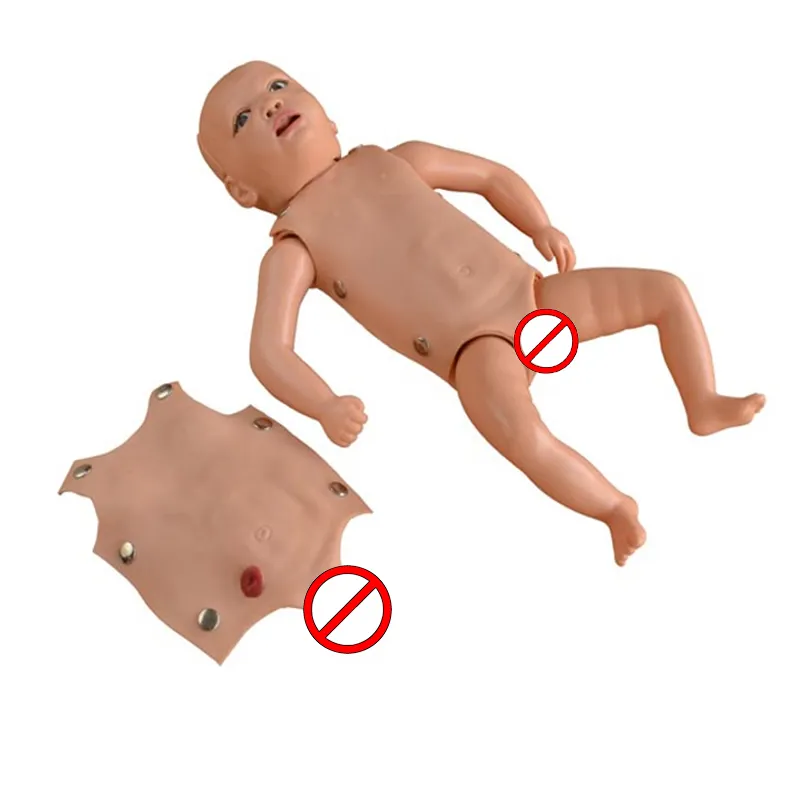 Medical Anatomy Model Advanced Infant Nursing Manikin For Medical Training