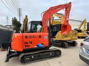 Mini-excavatrice d'occasion Hitachi ZX70 7 tonnes d'origine japonaise en bon état à prix abordable – Machine compacte d'occasion à vendre - Product Image 4