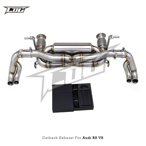 COC Valvetronic Catback Tubo de <span class=keywords><strong>Escape</strong></span> para Audi R8 V8 4.2L 2006-2015 <span class=keywords><strong>Escape</strong></span> Aço Inoxidável Esporte Tuning Sistema de <span class=keywords><strong>Escape</strong></span> - Product Image 6