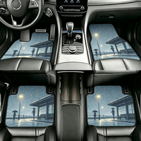 Tapis de sol de voiture antidérapants et imperméables en gros, motif dragon chinois, imprimés sur mesure, 4 pièces, tapis universels pour voiture