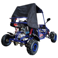 Dune Buggy automatique 125cc à vendre Transmission à entraînement par chaîne cylindrée 110cc équipée d'un blocage de différentiel
