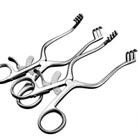 Ensemble d'instruments chirurgicaux vétérinaires orthopédiques auto-serrants en acier inoxydable Weitlaner de haute qualité pour chiens et chats CE