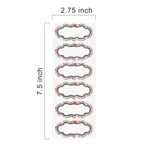 thermal label sticker roll 12x22