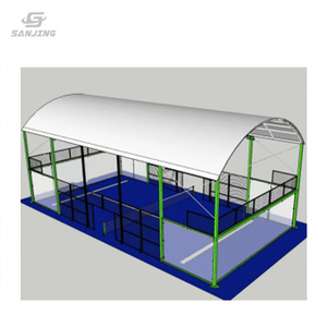 El Fabricante Vende Nuevo Diseño Panorámico <span class=keywords><strong>de</strong></span> Pista <span class=keywords><strong>de</strong></span> Pádel para Estadio - Product Image 5
