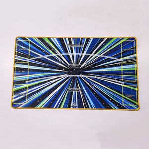 Tigerwings usine Offre Spéciale nouveau Oem vert jouant feutre Poker carte à collectionner tapis de jeu en daim jeu de cartes tapis de jeu personnalisé - Product Image 4