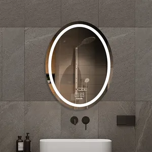 Salon Make Up With Light Switch Touch Dimmer Defogger Smart LED Mirror