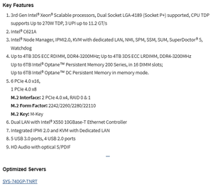 MBD-X12DPG-QT6 เมนบอร์ดเซิร์ฟเวอร์แบบเฉพาะพร้อมซ็อกเก็ตคู่ LGA-4189 (ซ็อกเก็ต P+)อินเทล C621A, รองรับ DDR4 ใหม่จัดส่งรวดเร็ว Goo - Product Image 3