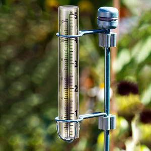 Pluviómetro de Vidrio 20x140mm con Escala de 5 Pulgadas y 12 cm para Uso en Jardín - Product Image 4