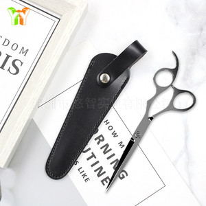 En stock: estuches para tijeras de cuero PU en varios tamaños, bolsas de almacenamiento para máquinas de cortar cabello, y fundas protectoras/estuches para tijeras de sastre. - Product Image 4
