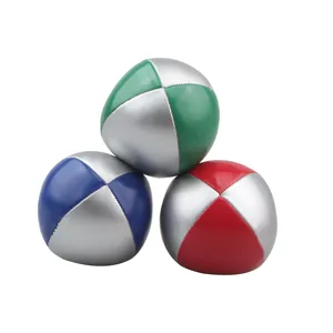 Eco Friendly Plastic Beans Filling Juggling Ball Multi Function Colour Juggling Ball Kids Playing Juggling