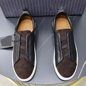 Man's Casual Sporty Shoes <b>Top</b> Genuine Cow Leather with Exquisite Workmanship Breathable and Fashion Trend Design - Product Image 2