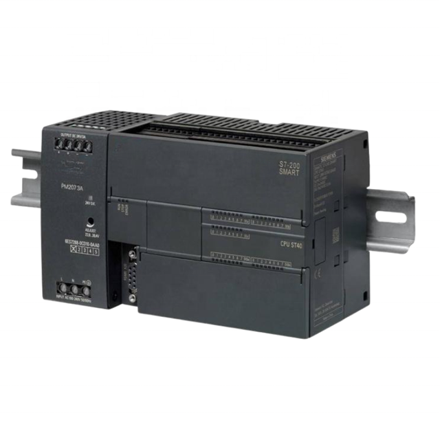 Compact Modular PLC Controller for Industrial Automation Featuring RS485 Modbus Ethernet Communication Ports for PLC Programming
