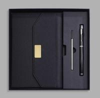 Coffret Cadeau d'Affaires de Luxe Personnalisable en Cuir avec Boîte Colorée, Logo de Marque Personnalisé et Impression Sérigraphique pour Cadeaux de Mariage