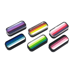 <span class=keywords><strong>Peinture</strong></span> pour le visage longue durée 10g, palette de 10 couleurs vibrantes à base d'eau pour le corps, idéale pour les fêtes, le cosplay et l'art facial pour enfants - Product Image 3