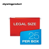 Skywingproduct – Classeurs suspendus personnalisés en papier écologique 230 g/m² à 70 % recyclé, format lettre, couleurs assorties, à prix abordable