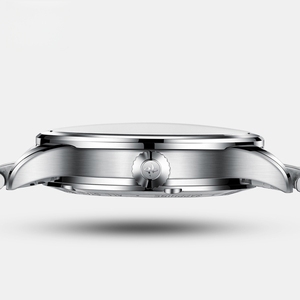 Relojes Mecánicos Elegantes para Hombre, Caja Redonda de 41 mm, Acero Inoxidable 316L, Zafiro, Resistente al Agua, Movimiento Automático NH35 - Product Image 2