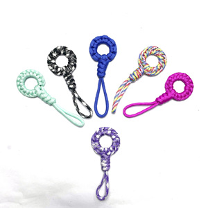 Car Keychain 20cm Handmade <b>Braided</b> 4mm Paracord Key Ring Lightweight Creative Style For Car Backpack <b>Accessory</b> - Product Image 3