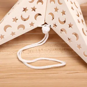 Party Decoration Stars 40cm Hollow Paper Lantern Stars Christmas Festival Decorations Party Birthday Paper Star