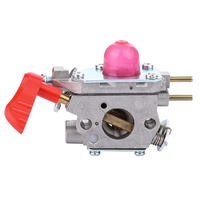 Nouveau carburateur en caoutchouc C1U W43 de remplacement pour souffleur à feuilles Poulan BVM200FE Husqvarna GBV345 545081857 avec pompe à essence 2 temps