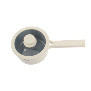 Modern Classic Aluminum Nonstick Sauce <b>Pan</b> with Glass Lid Ceramic Stainless Steel Home Cooking Cookware Set - Product Image 5