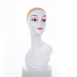 Parrucca Mannequin <span class=keywords><strong>Testa</strong></span> <span class=keywords><strong>E</strong></span> Busto Realistico Femminile Calvo Parrucca Banco di mostra Afro <span class=keywords><strong>Testa</strong></span> di Manichino con Le Spalle - Product Image 2