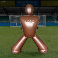 Mannequin de football gonflable pour entraînement de gardien de but, mur de tir pour coup franc, idéal pour terrain de football