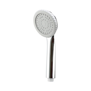 Handheld <b>Shower</b> Head Pressurized Rain Spray Round Durable Portable Bathroom <b>Accessory</b> - Product Image 5