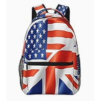 Mochila de Impresión Digital Moderna para Estudiantes de Primaria y Secundaria, Bolsa de Hombro para Niños y Niñas
