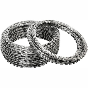 Alambre de Púas Tipo <span class=keywords><strong>Concertina</strong></span> BTO-22, Económico y de Alta Venta, para Cercas Eléctricas, 500m por Rollo, Anti-Escalada - Product Image 6
